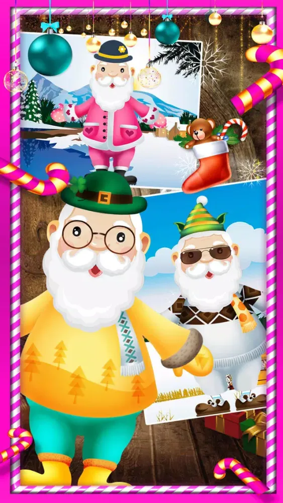 Santa's party - Fun Design Game for Kids Screenshots