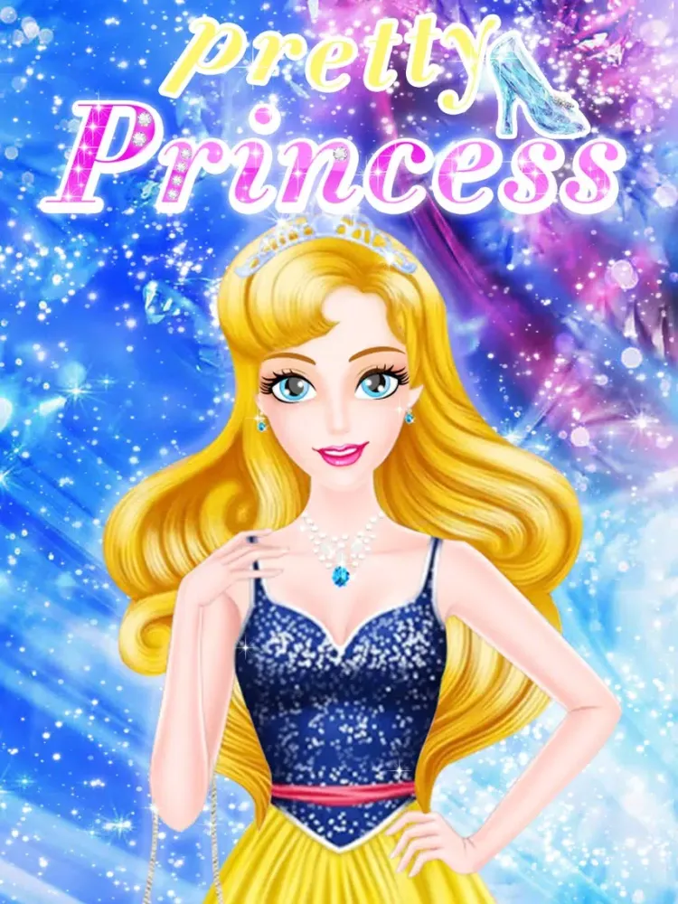 Tangkapan skrin Pretty Princess - Makeup game for kids iPad 