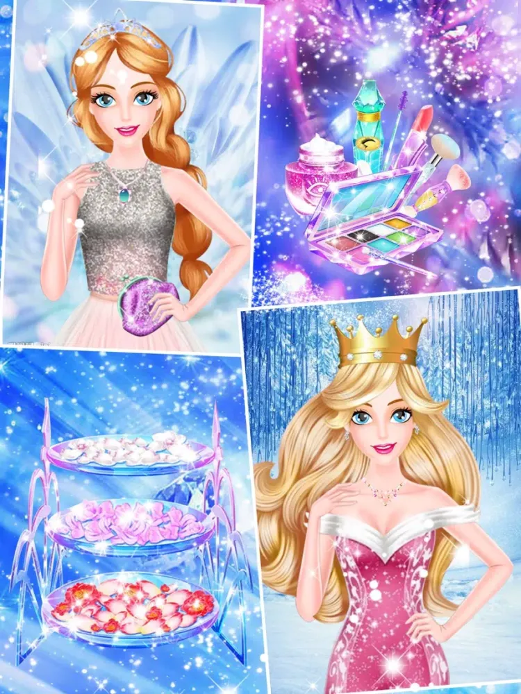 Tangkapan skrin Pretty Princess - Makeup game for kids iPad 
