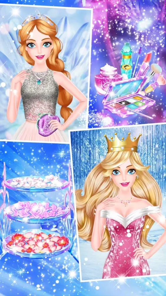 Tangkapan skrin Pretty Princess - Makeup game for kids