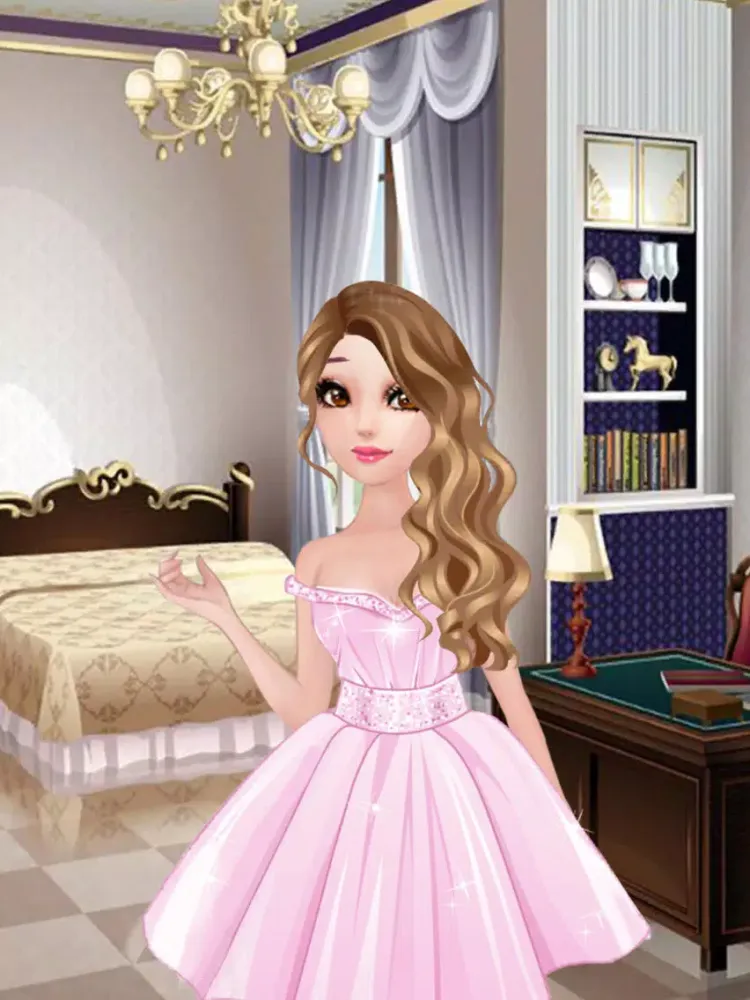 Star Princess beautiful diary - Girl Makeup Game iPad Screenshots