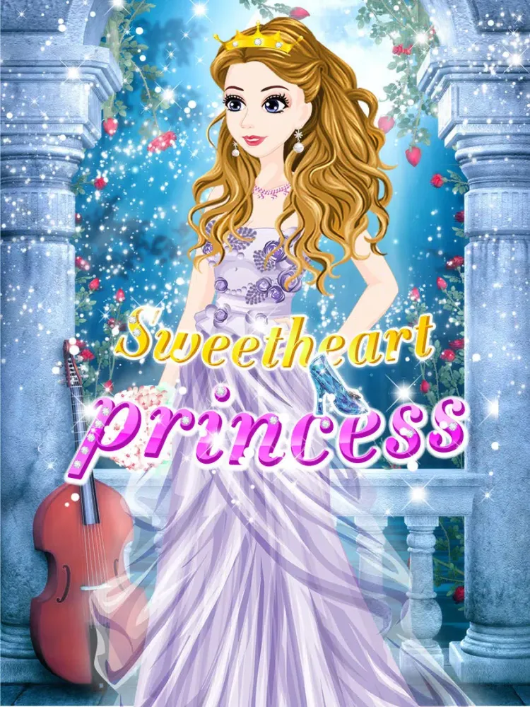 Sweetheart princess - Girls Dressup & Makeover iPad  স্ক্রিনশট