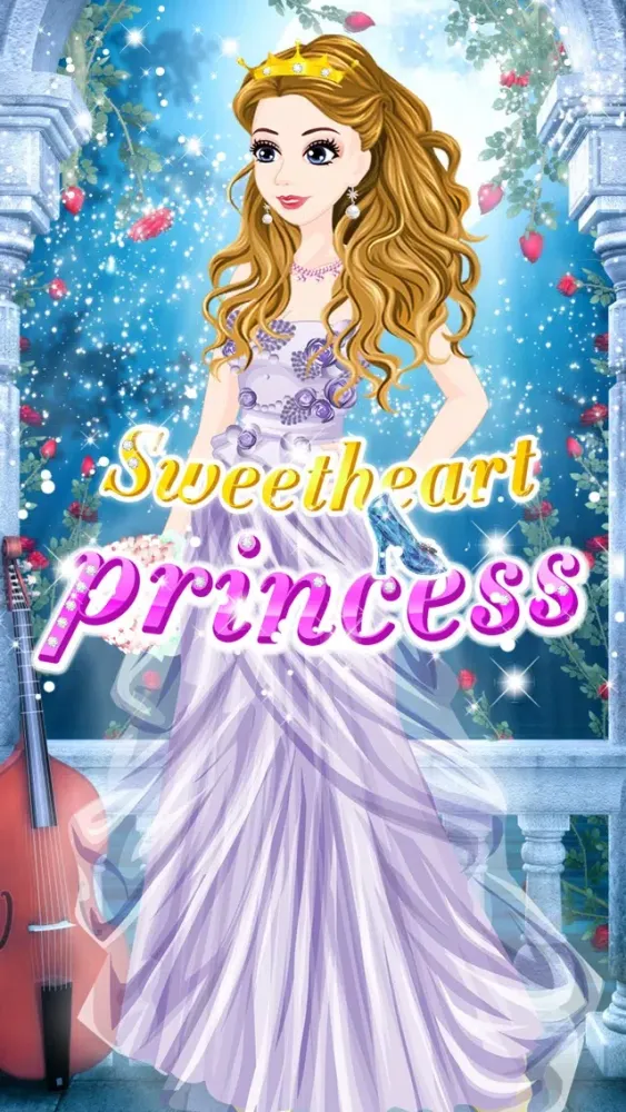 Sweetheart princess - Girls Dressup & Makeover স্ক্রিনশট