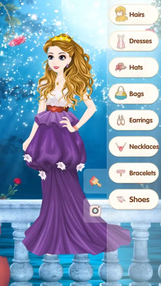Sweetheart princess - Girls Dressup & Makeover স্ক্রিনশট