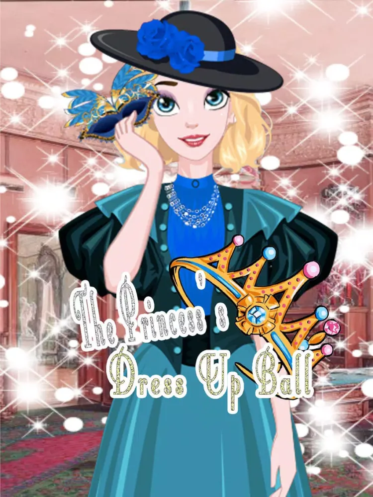 The Princess' s Dress Up Ball - Fun Girl Games iPad 應用截圖