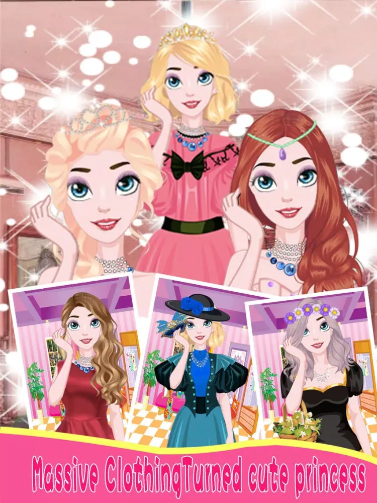 The Princess' s Dress Up Ball - Fun Girl Games iPad 應用截圖