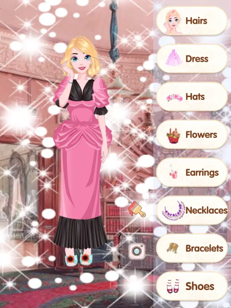 The Princess' s Dress Up Ball - Fun Girl Games iPad 應用截圖
