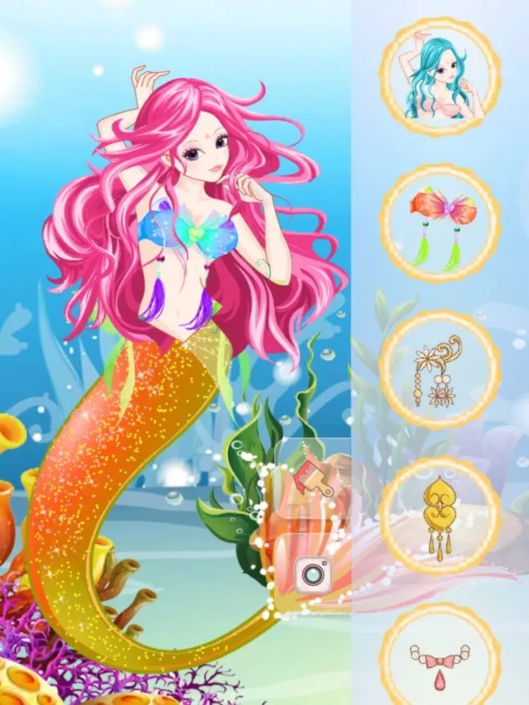 Capturas de tela do Pearl Mermaid - Miss Beauty Queen Salon iPad 