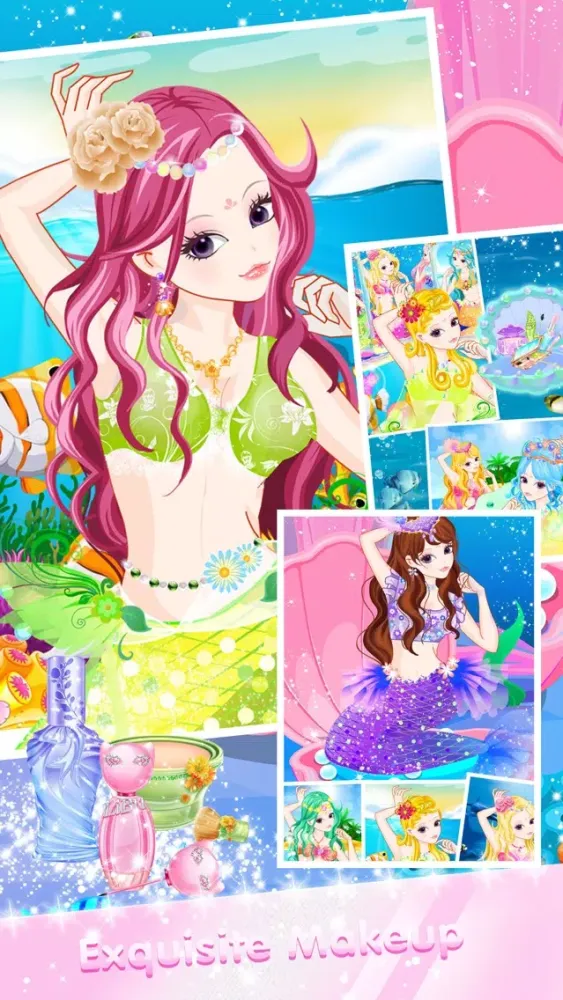 Capturas de tela do Pearl Mermaid - Miss Beauty Queen Salon