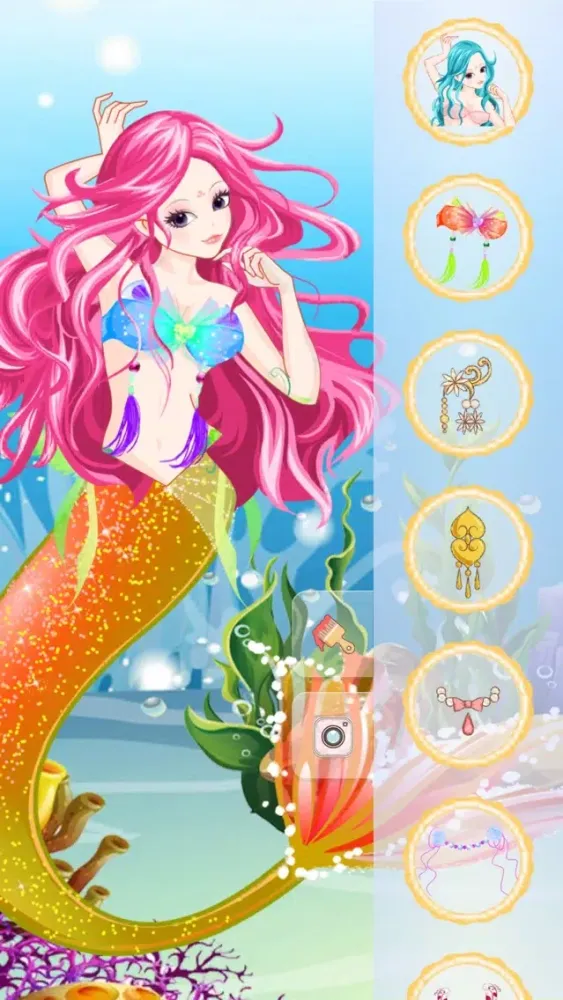 Capturas de tela do Pearl Mermaid - Miss Beauty Queen Salon