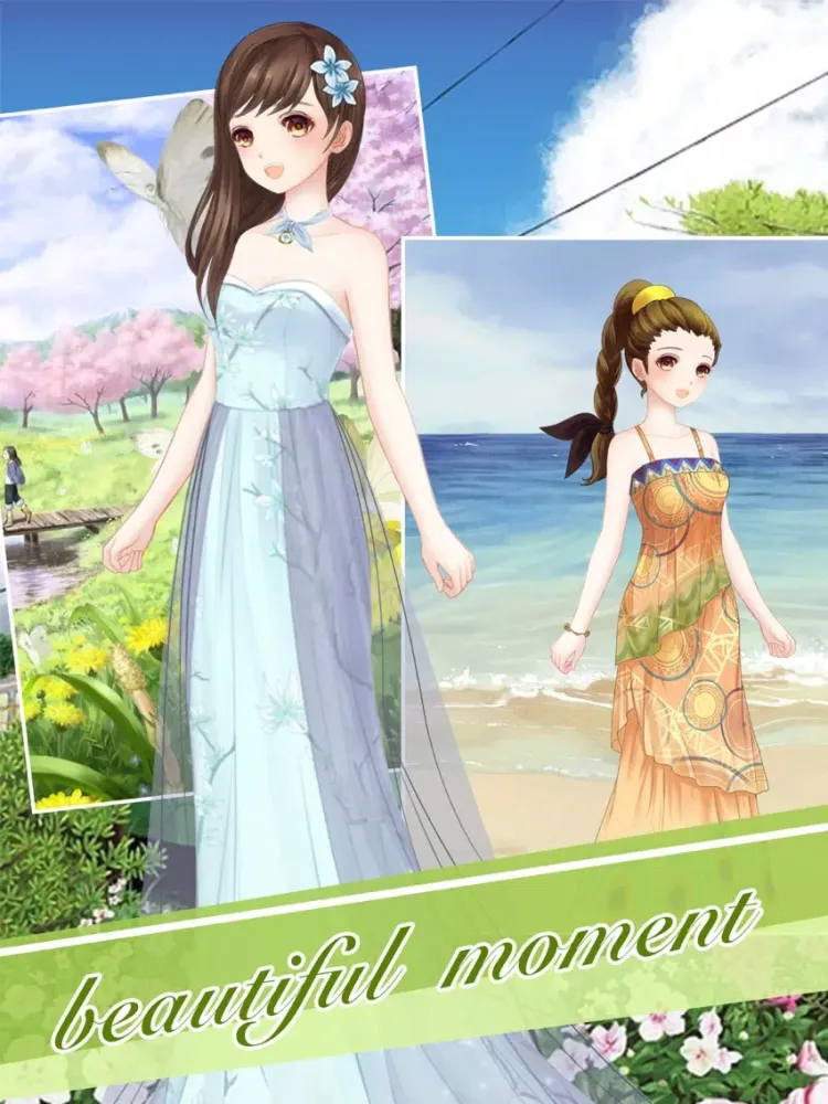 Fall dress up story - girl beauty girls games iPad  سکرین شاٹس