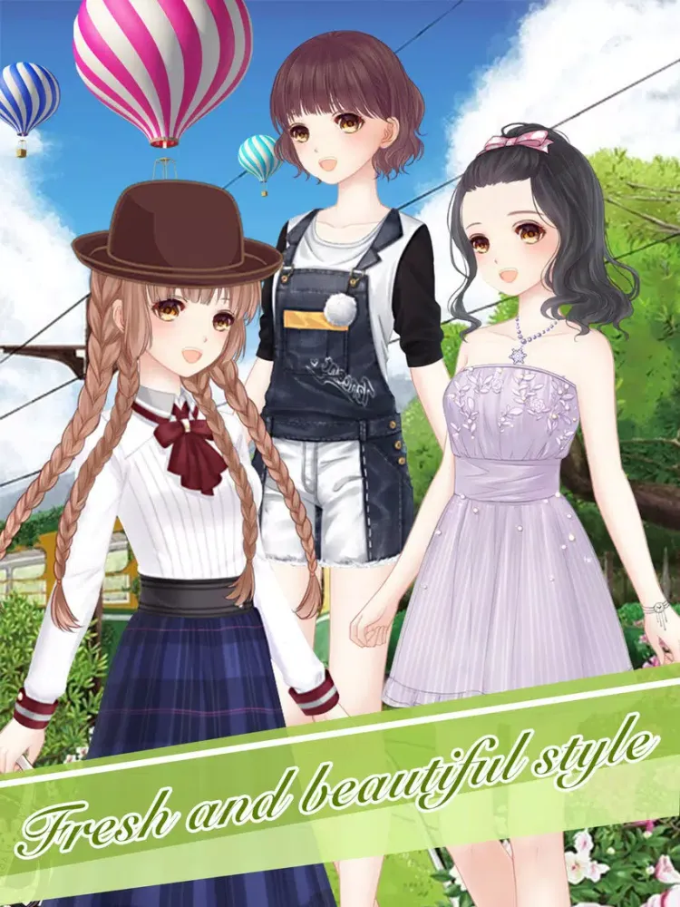 Fall dress up story - girl beauty girls games iPad  سکرین شاٹس