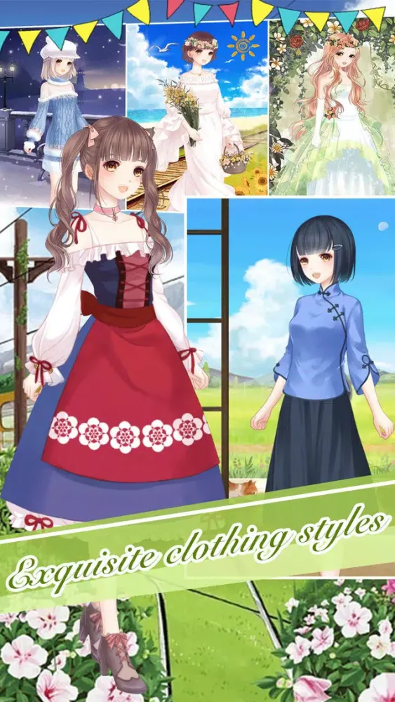 Fall dress up story - girl beauty girls games سکرین شاٹس