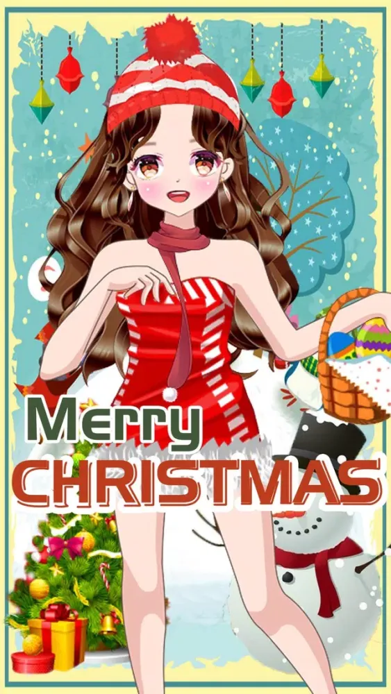 Perfect Christmas - Free fashion game স্ক্রিনশট