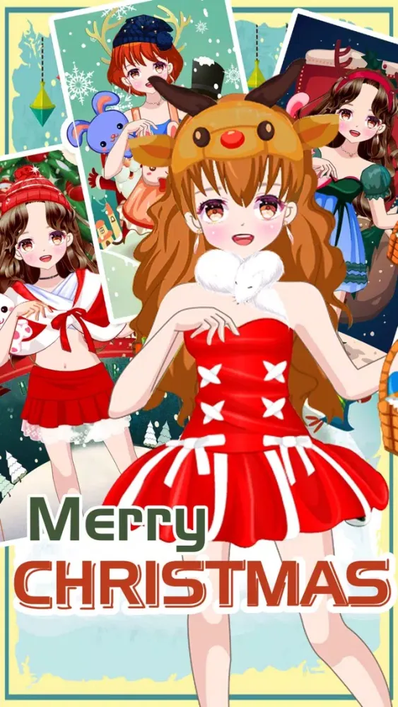 Perfect Christmas - Free fashion game স্ক্রিনশট