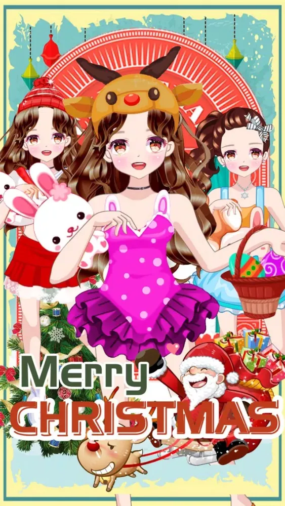 Perfect Christmas - Free fashion game স্ক্রিনশট