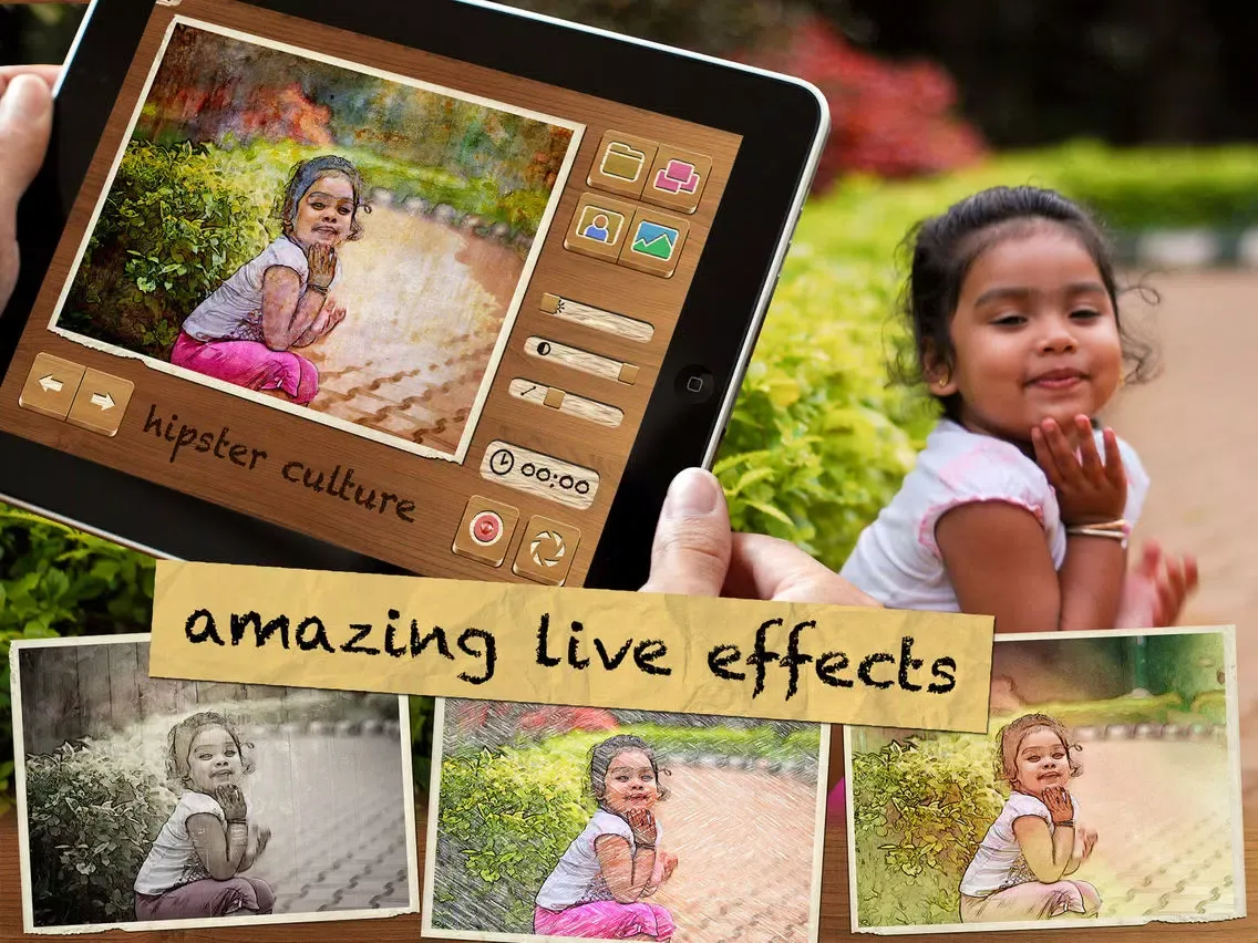 صور Pencil Camera HD iPad 
