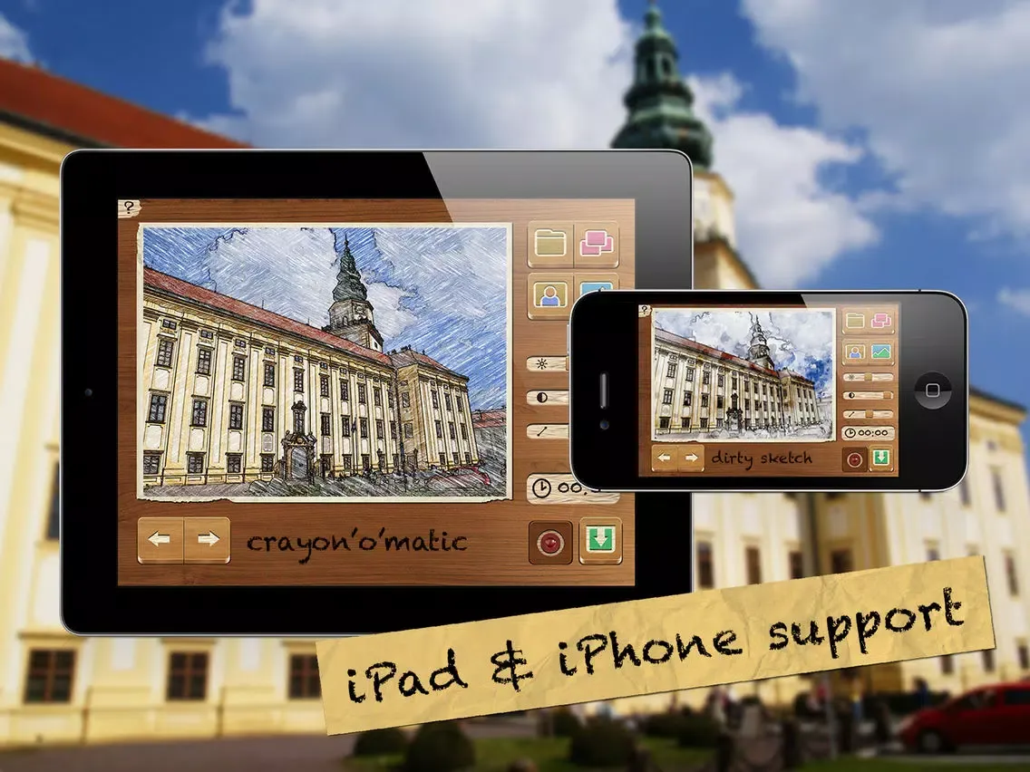 صور Pencil Camera HD iPad 