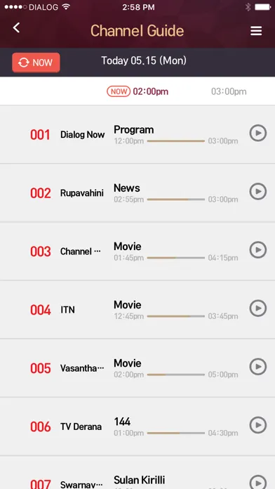 Dialog TV Hub स्क्रीनशॉट