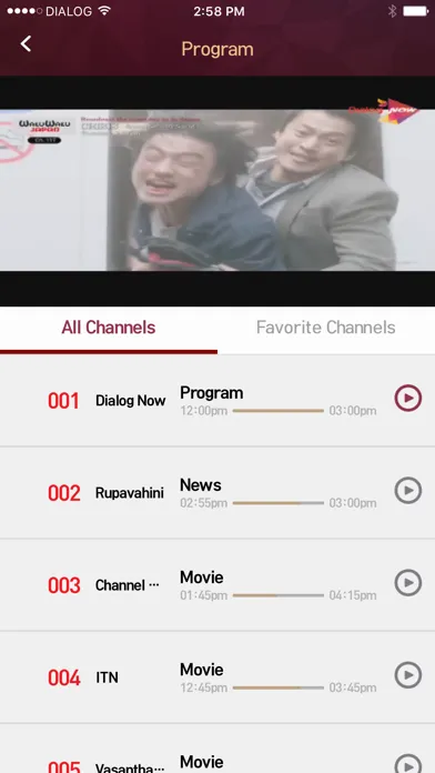 Dialog TV Hub स्क्रीनशॉट