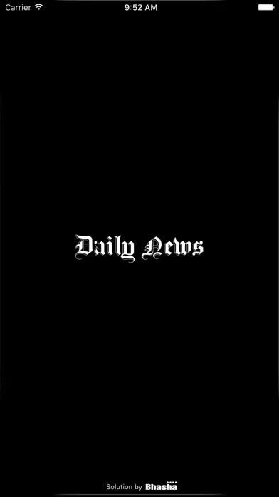 Captures d'écran de Daily News (Sri Lanka)