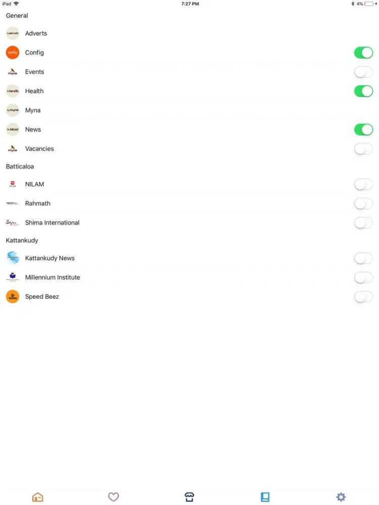 Myna by Config iPad  سکرین شاٹس