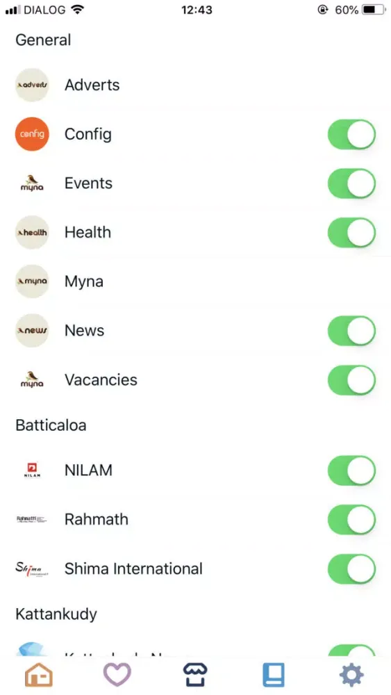 Myna by Config سکرین شاٹس