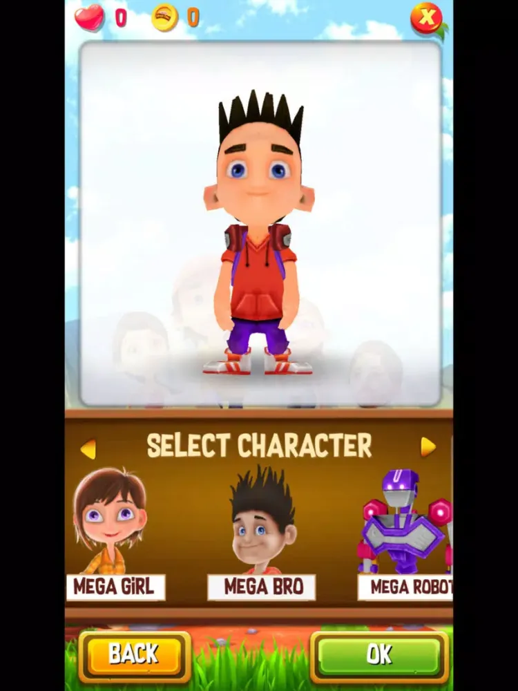 Dialog Mega Run iPad  スクリーンショット