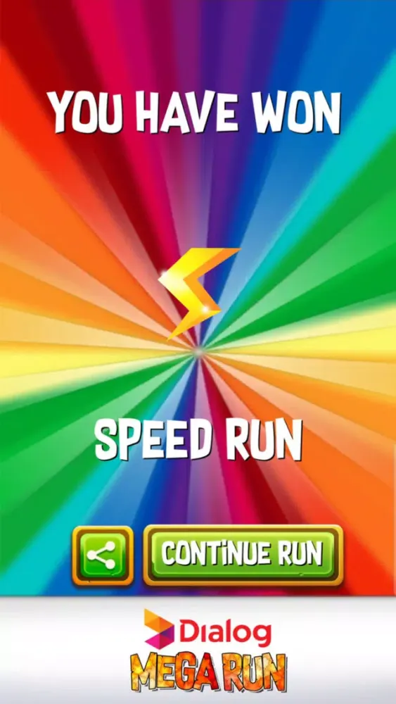 Dialog Mega Run スクリーンショット