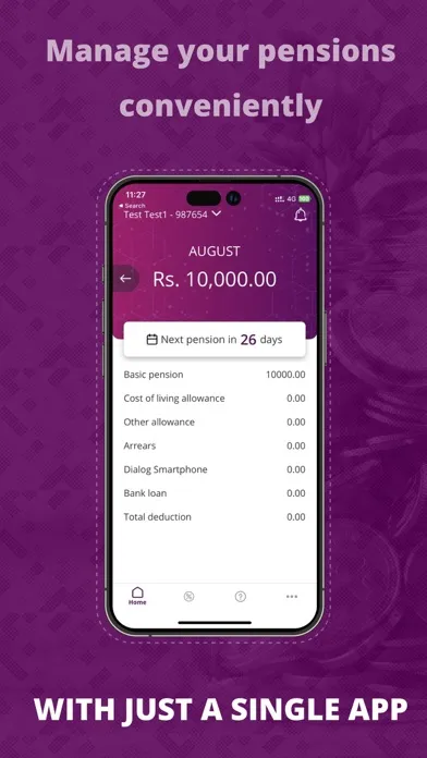 Sri Lanka Pensions Screenshots