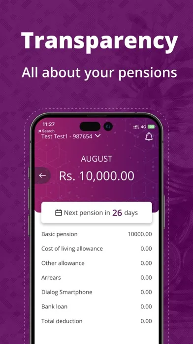 Sri Lanka Pensions Screenshots