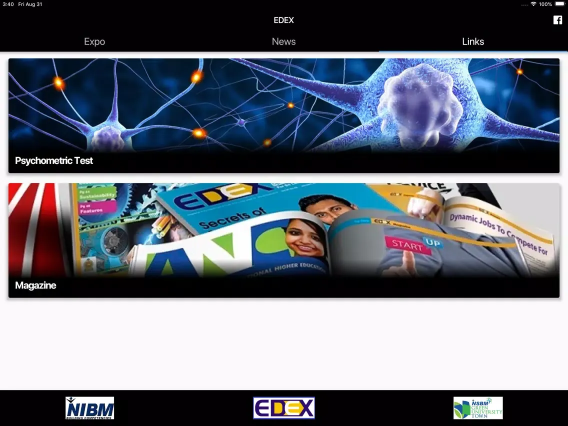 Скриншоты EDEX Expo iPad 