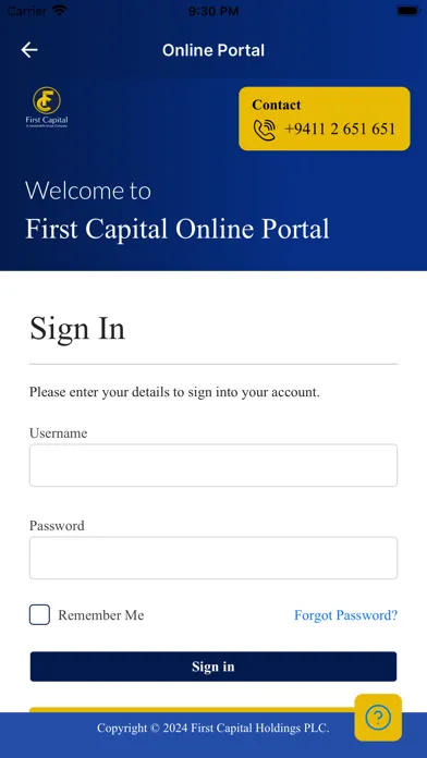 Zrzuty ekranu First Capital Invest