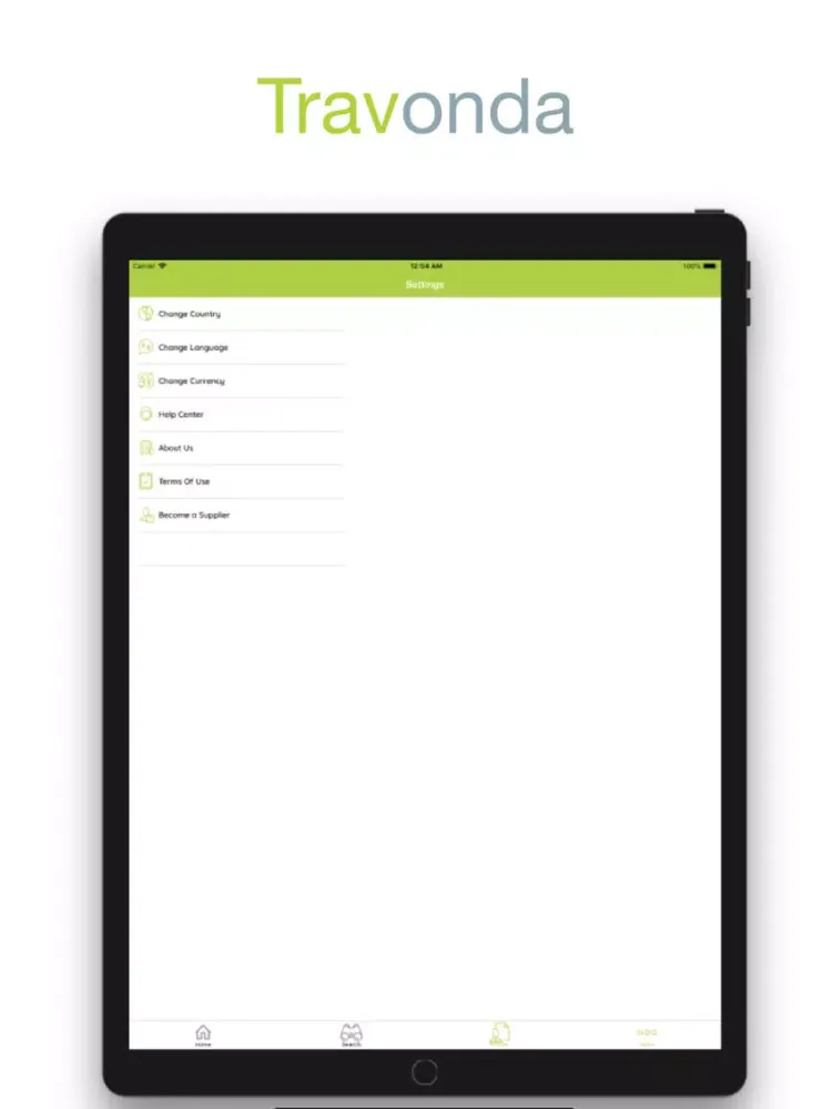 Travonda iPad 應用截圖