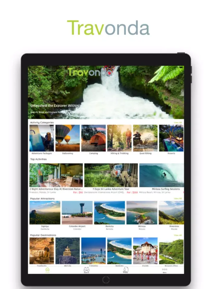 Travonda iPad 應用截圖