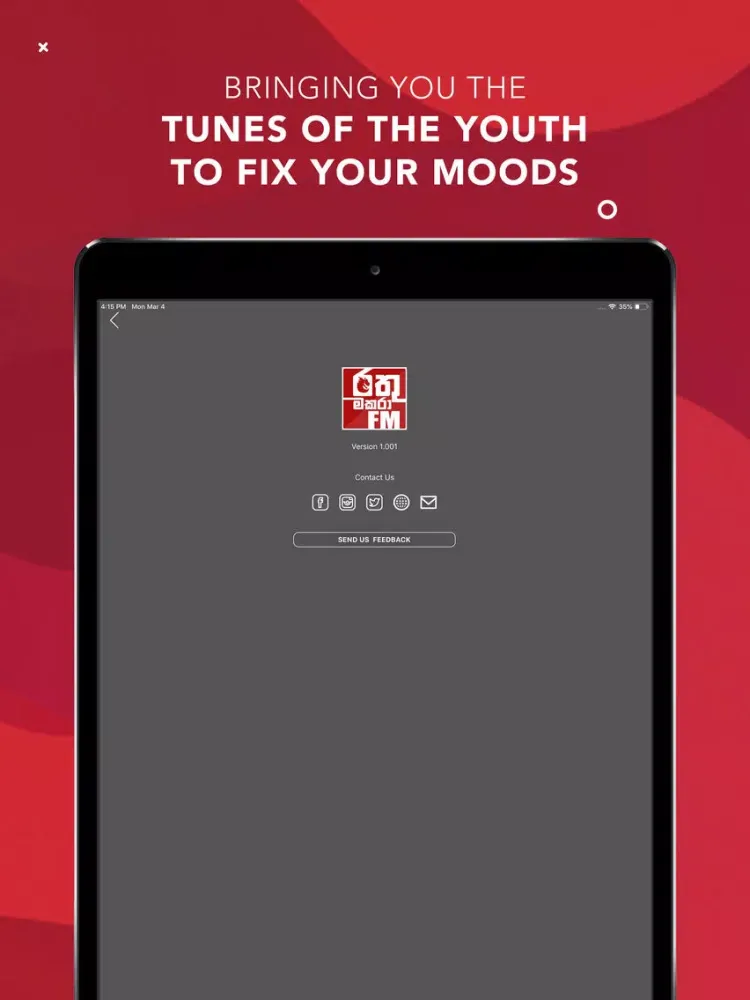 Rathumakara FM iPad  Screenshots