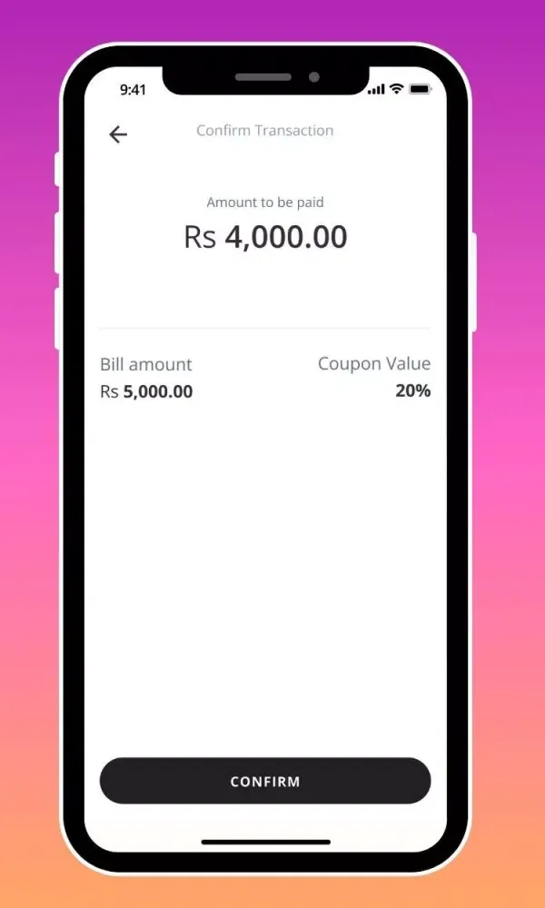 Captures d'écran de genie Coupon POS