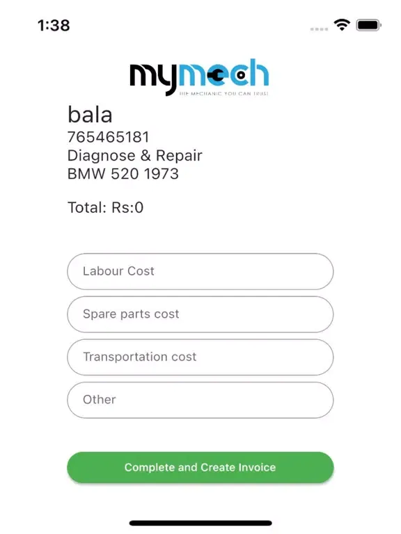 ภาพหน้าจอของ mymech Partner Sri Lanka iPad 