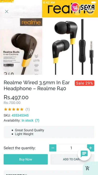 Скриншоты Seya Online Shopping Sri Lanka