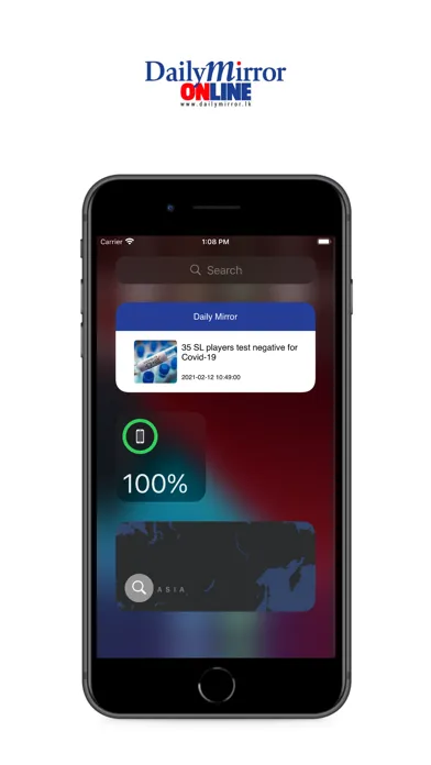 Dailymirror for iPhone スクリーンショット