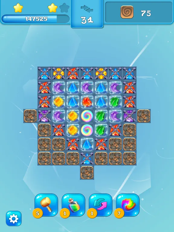 Rainbow Jewels - Jewels Game iPad  Screenshots