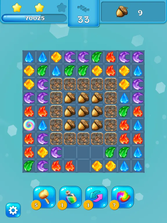 Rainbow Jewels - Jewels Game iPad  Screenshots