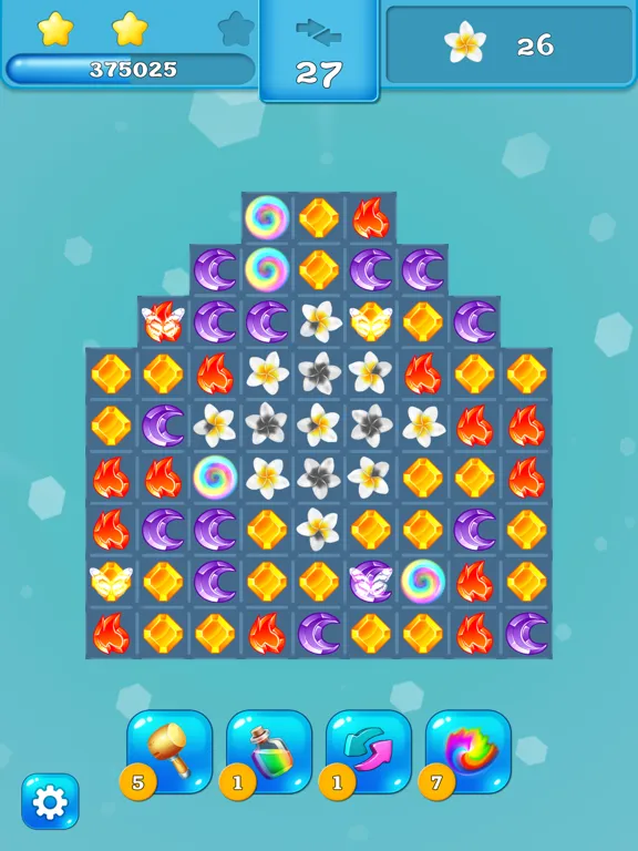 Rainbow Jewels - Jewels Game iPad  Screenshots