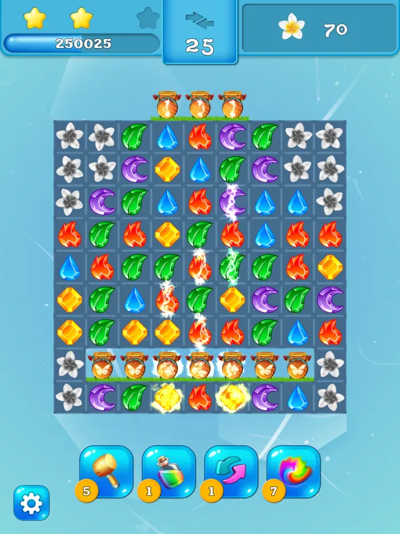 Rainbow Jewels - Jewels Game iPad  Screenshots