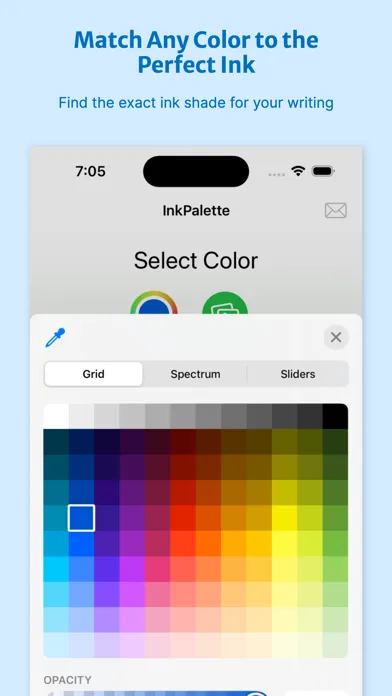 Captures d'écran de InkPalette