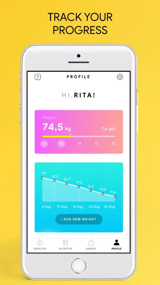 FitRush: Workouts & Meal Plan স্ক্রিনশট