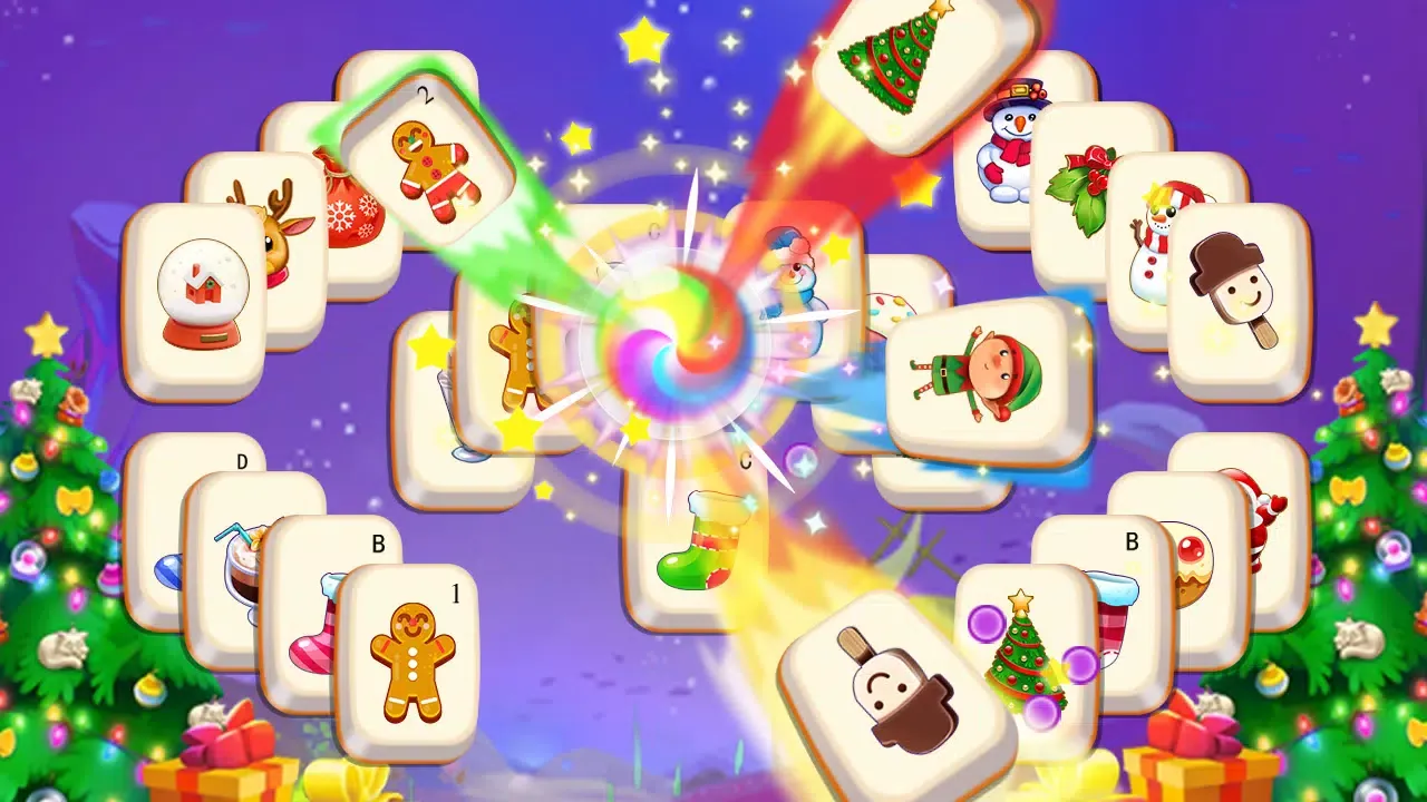 Zrzuty ekranu Mahjong Christmas