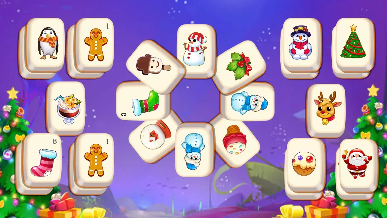 Zrzuty ekranu Mahjong Christmas
