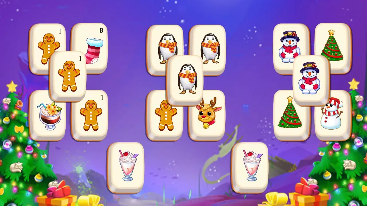 Zrzuty ekranu Mahjong Christmas