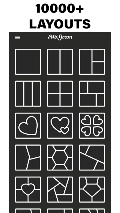 Tangkapan skrin Photo Collage Maker - Mixgram